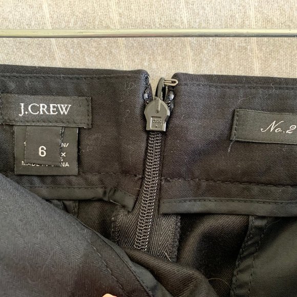 J. CREW NO. 2 COTTON PENCIL SKIRT - Picture 4 of 4